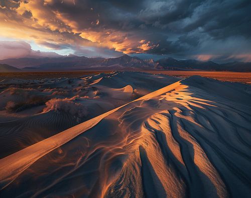 Magic over sand dunes