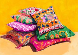Vibrant Pillow Gelassenheit