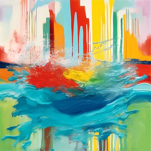 Abstract Water Splash - Trouble J63