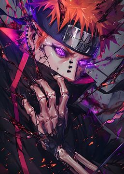 Pijn ( Nagato Uzumaki ) - Naruto van Anime Art