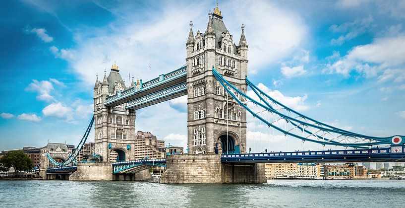 Londen Tower Bridge van davis davis