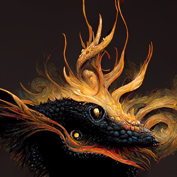 DIGITAL ART dragon by rinda ratuliu