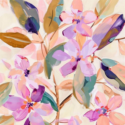 Des fleurs aux couleurs gaies