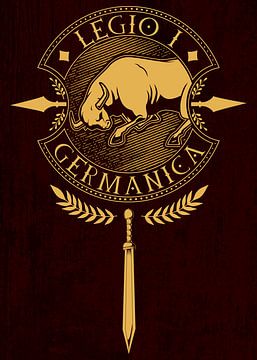 Romeins legioen - Legio I Germanica van Pixelbull Design