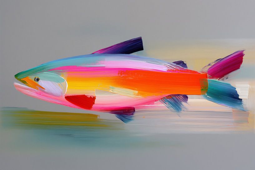 Lachs von Schwarzer Kaffee