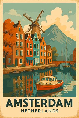 Vintage-Reise Amsterdam Niederlande