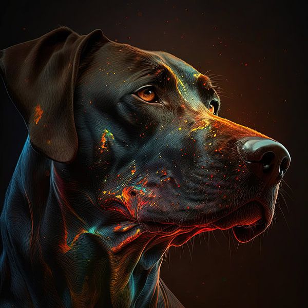 Dog breeds - Doberman by Hans-Jürgen Flaswinkel