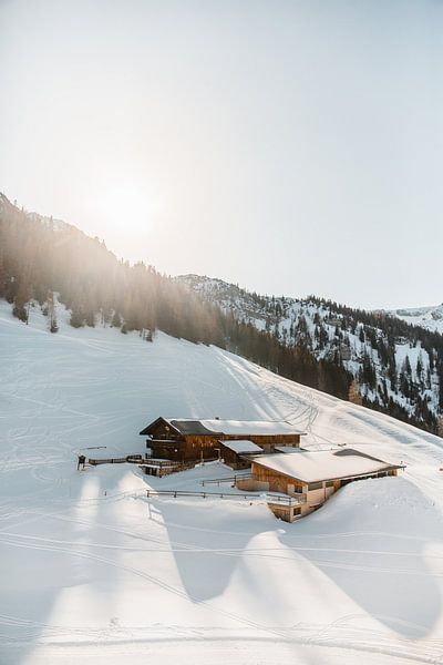 Achensee | Winter in de Alpen van Nanda van der Eijk