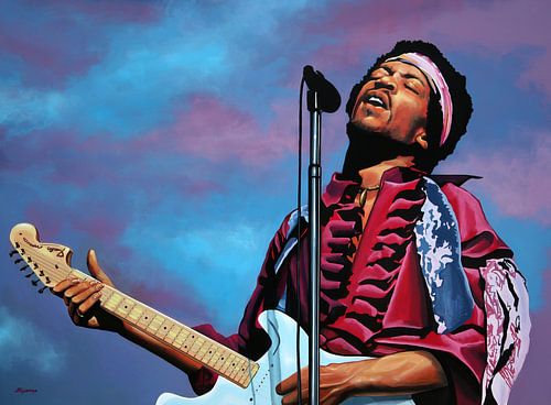 Jimi Hendrix Painting 2