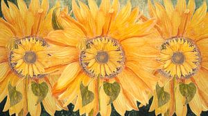 Geheimnisse im Herzen der Sonnenblume