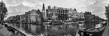 Kloveniersburgwal 50, Zuiderkerk Amsterdam Avond Panorama