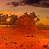 Gorgeous Monument Valley in the evening by Melanie Viola