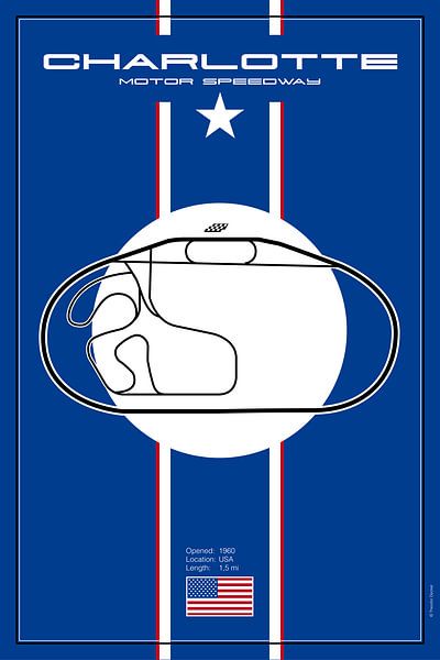 Charlotte Motor Speedway par Theodor Decker