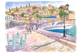 Sérénade d'Hydra aux eaux calmes et au charme intemporel