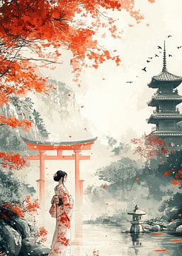 Japan cultuur van R Pevitanada