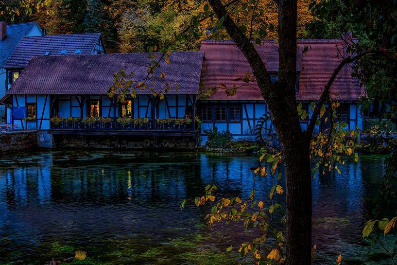 Blaubeuren : Historische hamermolen van Photoart-Naegele
