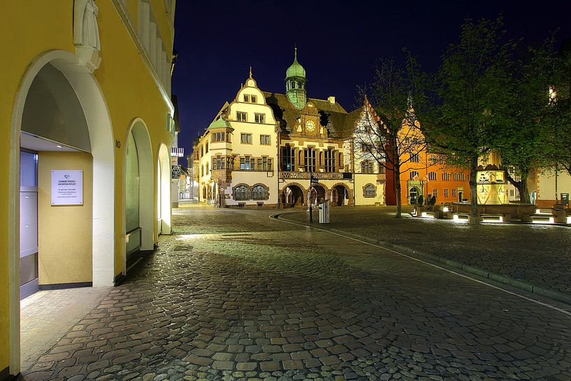 Place de l'hôtel de ville de Fribourg par Patrick Lohmüller