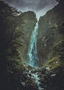 waterfall new zealand by Gwenn klabbers thumbnail