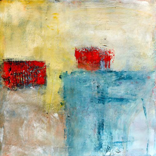 Champ rouge sur Claudia Färber