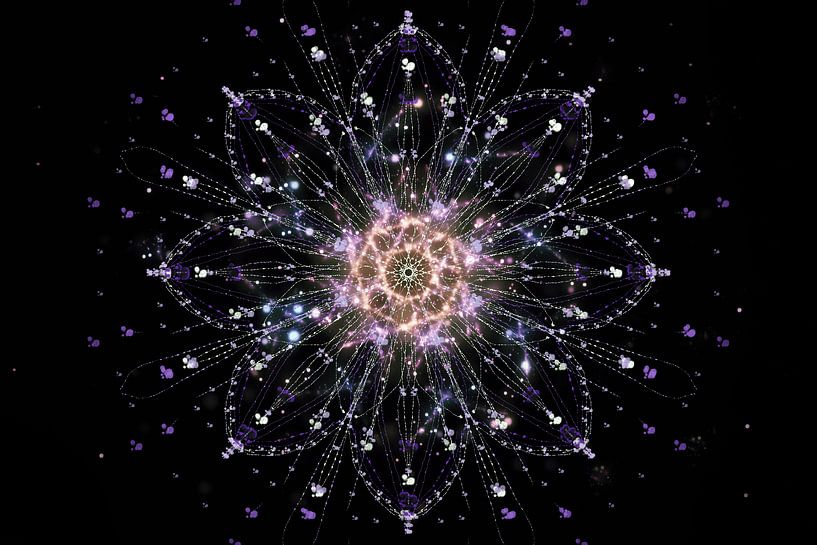 Mandala - rêves floraux délicats par Christine Nöhmeier