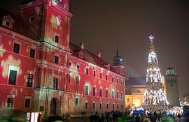 Christmas lights Warachau by Richard Wareham