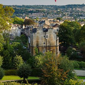 Ballonnen boven Bath van Anna Moon