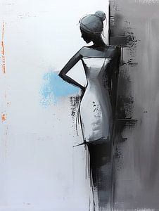 Weibliche Figur | Einsamkeit Schlaganfall