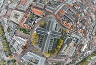Grote Kerk Alkmaar van boven van Wietse de Graaf thumbnail