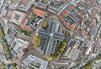 Grote Kerk Alkmaar van boven