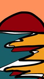 Sonnenuntergang von Joyce Kuipers