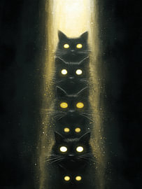 Katzen im Licht von Movingclouds