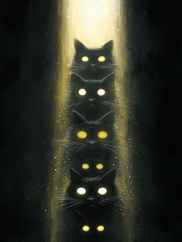Katzen im Licht