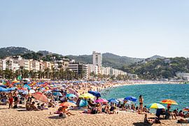 Strand von Lloret de mar von Ryan van Pelt