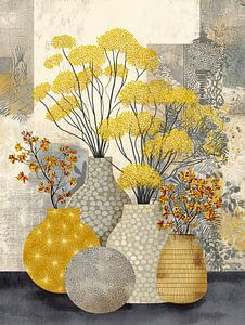 Lebendiges Blumenarrangement