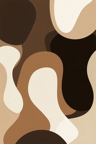 Earthly Harmony in Caramel and Cream
