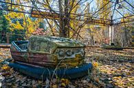 Bumper car attraction in amusement park of Pripjat by Karl Smits thumbnail