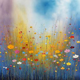 Blumenwiese von ARTemberaubend