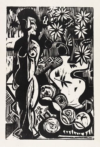 Stilleven met plastic, ERNST LUDWIG KIRCHNER, 1925
