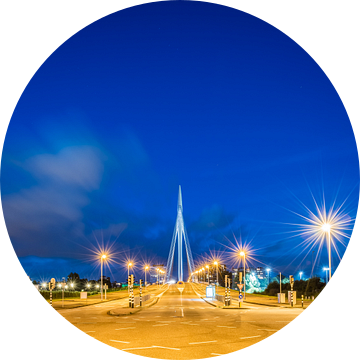 De Prins Claus Brug, Utrecht in het blauwe uur
