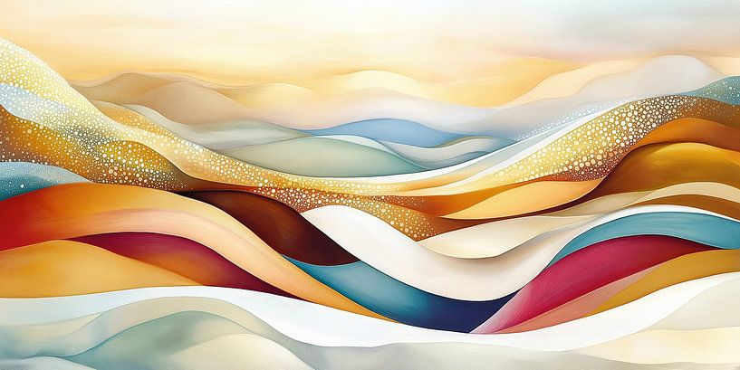 Abstract landscape by Imagine