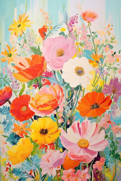 Fröhliche Blumen von Imagine