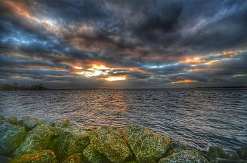 Zonsondergang Westeinderplassen Aalsmeer