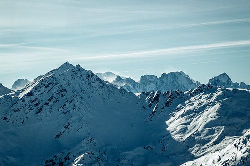 Vergezicht in de bergen