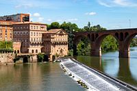 Brücke über den Tarn bei Albi in Frankreich