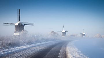 Holland in de sneeuw van Peter Korevaar