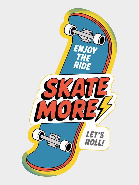 Skateboard Enjoy Ride by Vicky Hanggara