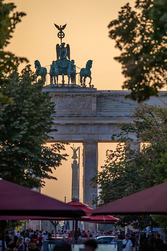 Berlin – Brandenburg Gate and Victory Column