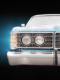 Amerikanischer Oldtimer Ltd 1973 Kühlergrill von Beate Gube