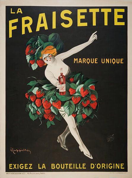 Leonetto Cappiello - La Fraisette (1909) by Peter Balan