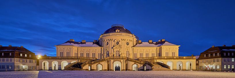 Schloss Solitude in Stuttgart tijdens het blauwe uur van Keith Wilson Photography